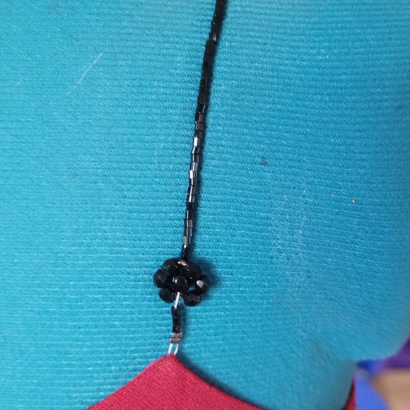 Zapa rust color evening dress with jacket size 8 - Picture 14 of 16